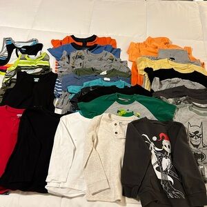 Lot of 31 5T boys shirts